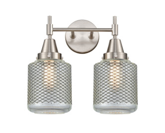 Innovations - 447-2W-SN-G262 - Two Light Bath Vanity - Caden - Satin Nickel