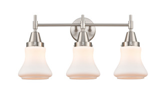 Innovations - 447-3W-SN-G191 - Three Light Bath Vanity - Caden - Satin Nickel