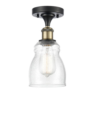 Innovations - 516-1C-BAB-G394-LED - LED Semi-Flush Mount - Ballston - Black Antique Brass