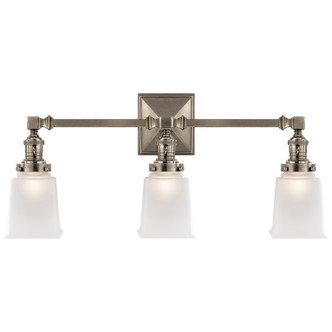 Visual Comfort Signature - SL 2943AN-FG - Three Light Wall Sconce - BOSTON5 - Antique Nickel