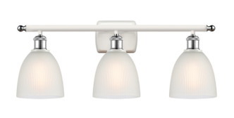 Innovations - 516-3W-WPC-G381-LED - LED Bath Vanity - Ballston - White Polished Chrome
