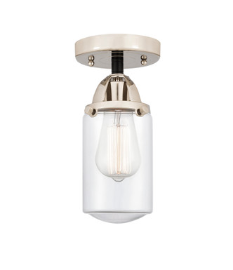 Innovations - 288-1C-BPN-G312 - One Light Semi-Flush Mount - Nouveau 2 - Black Polished Nickel