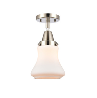 Innovations - 447-1C-PN-G191 - One Light Flush Mount - Caden - Polished Nickel