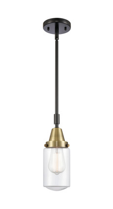 Innovations - 447-1S-BAB-G312-LED - LED Mini Pendant - Caden - Black Antique Brass