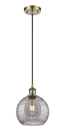 manufacturer_finish:Antique Brass|manufacturer_glass:Light Smoke Athens Deco Swirl|light_output:220.00lm|color_temperature:2200K|cri:99