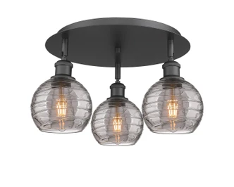 manufacturer_finish:Matte Black|manufacturer_glass:Light Smoke Athens Deco Swirl|light_output:220.00lm|color_temperature:2200K|cri:99