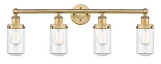Innovations - 616-4W-BB-G312 - Four Light Bath Vanity - Edison - Brushed Brass
