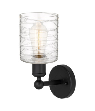 manufacturer_finish:Matte Black|manufacturer_glass:Deco Swirl Cobbleskill