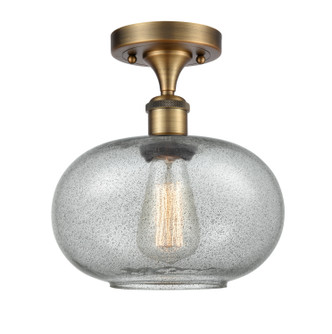 Innovations - 516-1C-BB-G247 - One Light Semi-Flush Mount - Ballston - Brushed Brass