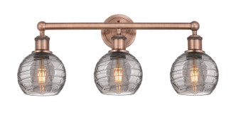 manufacturer_finish:Antique Copper|manufacturer_glass:Light Smoke Athens Deco Swirl|light_output:220.00lm|color_temperature:2200K|cri:99