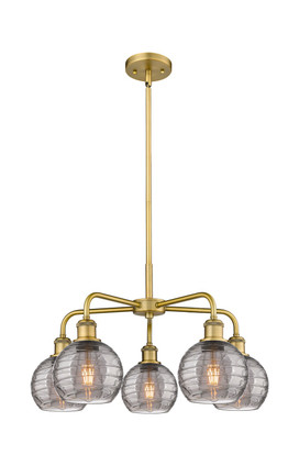 manufacturer_finish:Brushed Brass|manufacturer_glass:Light Smoke Athens Deco Swirl|light_output:220.00lm|color_temperature:2200K|cri:99
