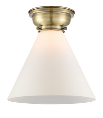 manufacturer_finish:Antique Brass|manufacturer_glass:Cased Matte White Cone 12|light_output:220.00lm|color_temperature:2200K|cri:99