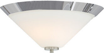Nuvo Lighting - 60-6252 - Two Light Flush Mount - Nome - Brushed Nickel