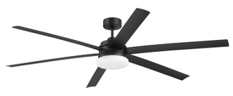 Craftmade - CLZ72FB6 - 72 Ceiling Fan - Chilz - Flat Black