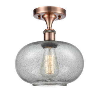 Innovations - 516-1C-AC-G247 - One Light Semi-Flush Mount - Ballston - Antique Copper
