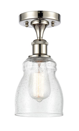 Innovations - 516-1C-PN-G394 - One Light Semi-Flush Mount - Ballston - Polished Nickel