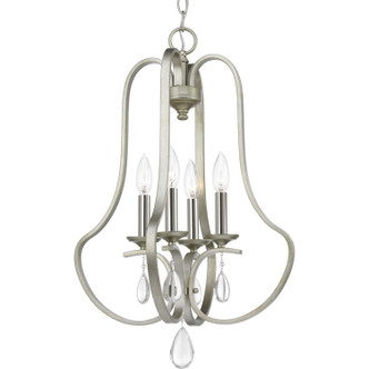 Progress Lighting - P500099-134 - Four Light Pendant - Anjoux - Silver Ridge