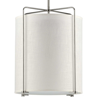 Progress Lighting - P500139-009 - Three Light Foyer Pendant - Kempsey - Brushed Nickel