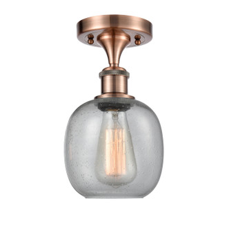 manufacturer_finish:Antique Copper|manufacturer_glass:Seedy Belfast|light_output:220.00lm|color_temperature:2200K|cri:99