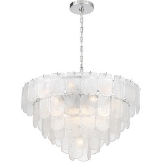 Artcraft - AC12053CR - 19 Light Chandelier - Bianca - Polished Nickel Crystalline