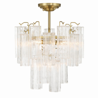 Sophia Five Light Semi Flush Mount (AC12103BR)