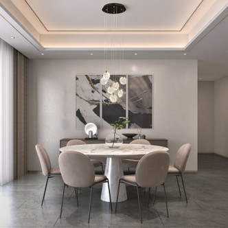 Snowflake LED Chandelier (AC12152BB)