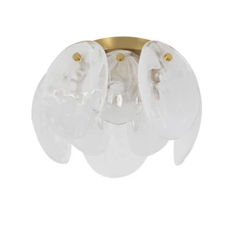 Lily Three Light Semi Flush Mount (AC12216BR)
