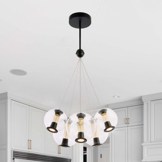Arlo LED Chandelier (AC6846BK)