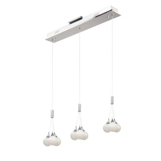 Artcraft - AC7579 - LED Island Pendant - Odyssey - Chrome