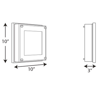 Anson LED Wall Lantern (P560001-129-30)