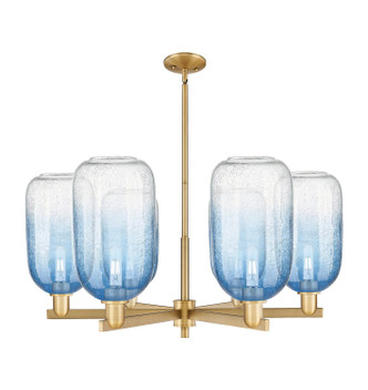 Innovations - 716-6CR-BB-G482-7SB - Six Light Chandelier - Arcadia - Brushed Brass