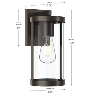Kagen One Light Outdoor Wall Mount (P560394-020)