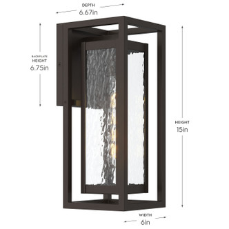 Shaw One Light Outdoor Wall Mount (P560410-020)
