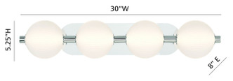 Eurofase - 47194-021 - LED Vanity - Palmas - Polished Nickel