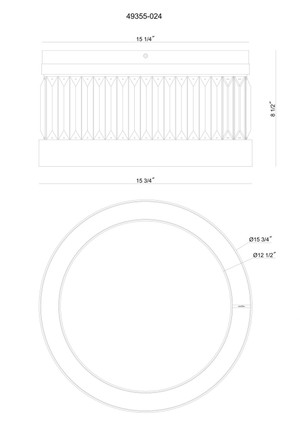 Empra LED Flush Mount (49355-024)
