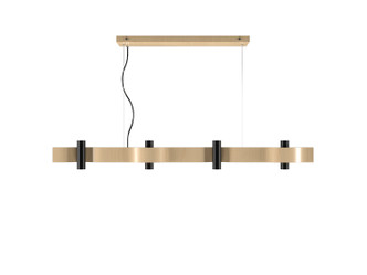 Accord Lighting - 1500.34 - 14 Light Pendant - Flow - Maple