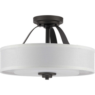 Kene Two Light Semi Flush Convertible (P350098-143)