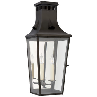 Visual Comfort Signature - CHO 2531BC-CG - Two Light Wall Lantern - Belaire - Blackened Copper