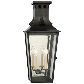 Belaire Two Light Wall Lantern (CHO 2531BC-CG)