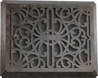 Quorum - 7-113-044 - Door Chime Cover - Chime Grills - Toasted Sienna