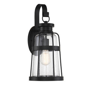 Savoy House - L5-2942-BK - One Light Outdoor Wall Lantern - Quinton - Matte Black