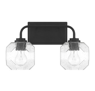 Baldwin Two Light Bathroom Vanity (L8-4399-2-BK)