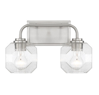 Savoy House - L8-4399-2-SN - Two Light Bathroom Vanity - Baldwin - Satin Nickel