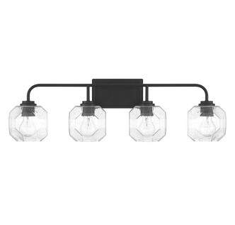 Baldwin Four Light Bathroom Vanity (L8-4399-4-BK)
