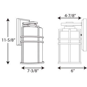 Format One Light Wall Lantern (P6063-31)