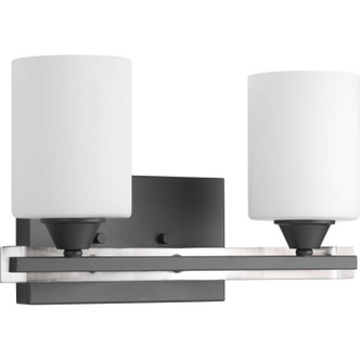 Progress Lighting - P300145-143 - Two Light Bath - Dart - Graphite