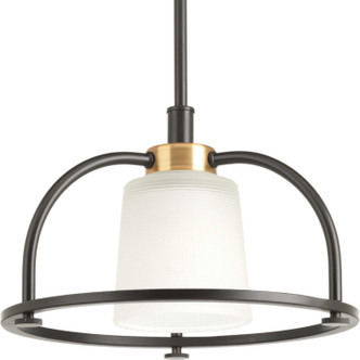 Progress Lighting - P350032-020 - One Light Semi-Flush Convertible - West Village - Antique Bronze