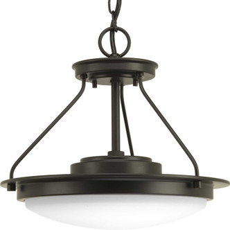 Progress Lighting - P350064-129-30 - LED Semi-Flush/Convertible - Apogee - Architectural Bronze