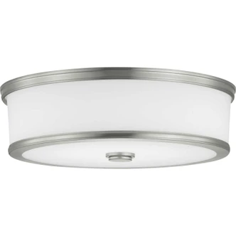 Progress Lighting - P350087-009-30 - LED Flush Mount - Bezel LED - Brushed Nickel