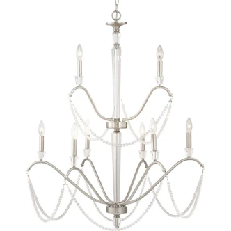 Stratham Nine Light Chandelier (P400161-009)